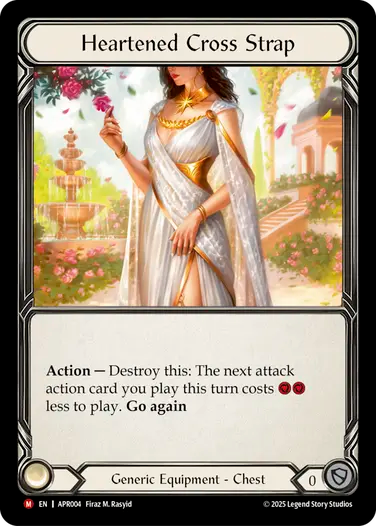 Sangle croisée réconfortée