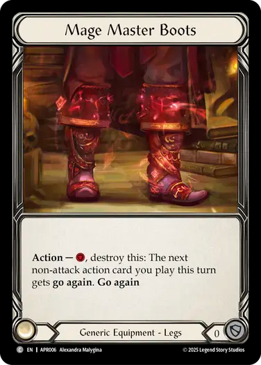 Bottes de maître mage