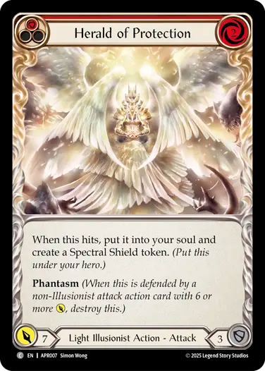 Herald of Protection (Red)