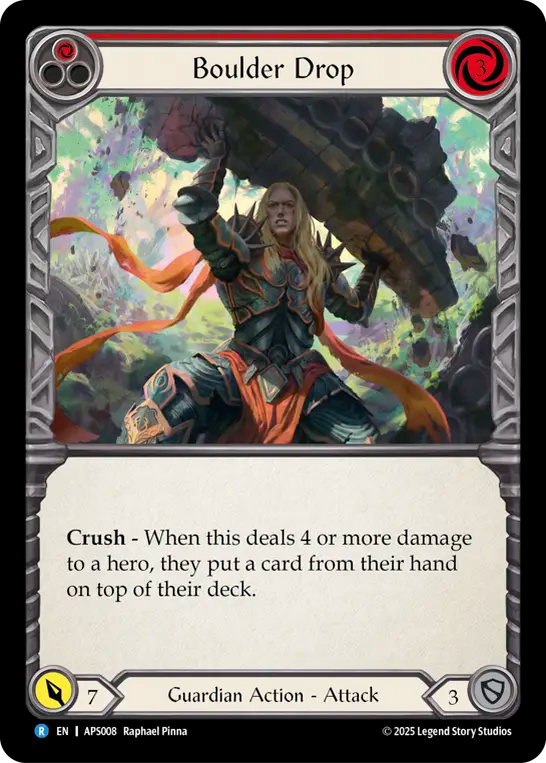Boulder Drop Red