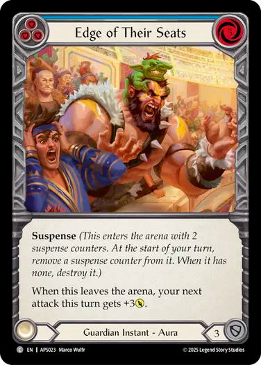 Edge of Their Seats (Blue)