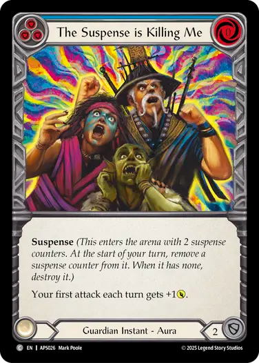 The Suspense is Killing Me