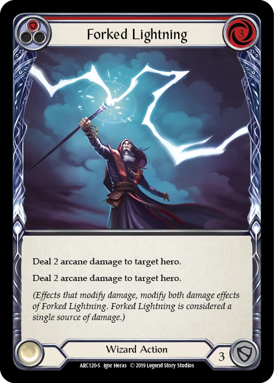 Forked Lightning (Red)