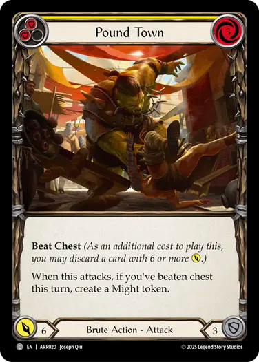 Pound Town (Yellow)