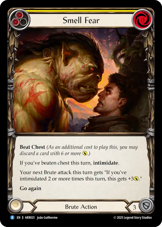 Smell Fear Yellow