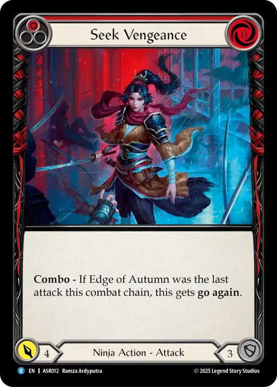 Seek Vengeance Red