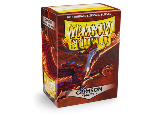 Dragon Shield – Matte Crimson