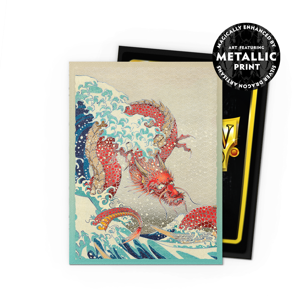 Dragon Shield Dual Matte Art Sleeves – The Great Wave