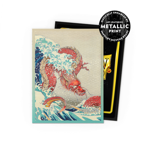 Dragon Shield Dual Matte Art Sleeves – The Great Wave