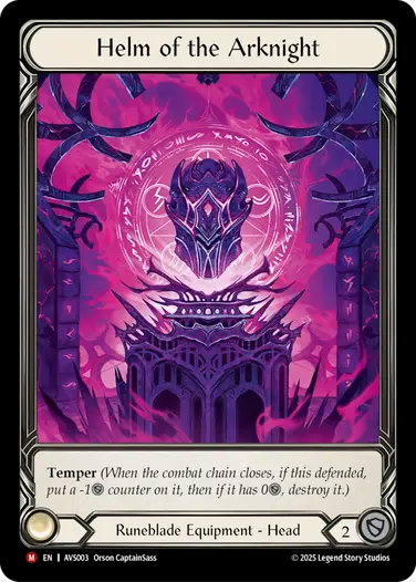 Helm of the Arknight