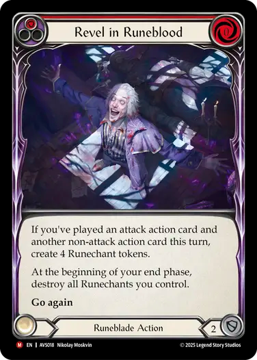 Revel in Runeblood (Red)