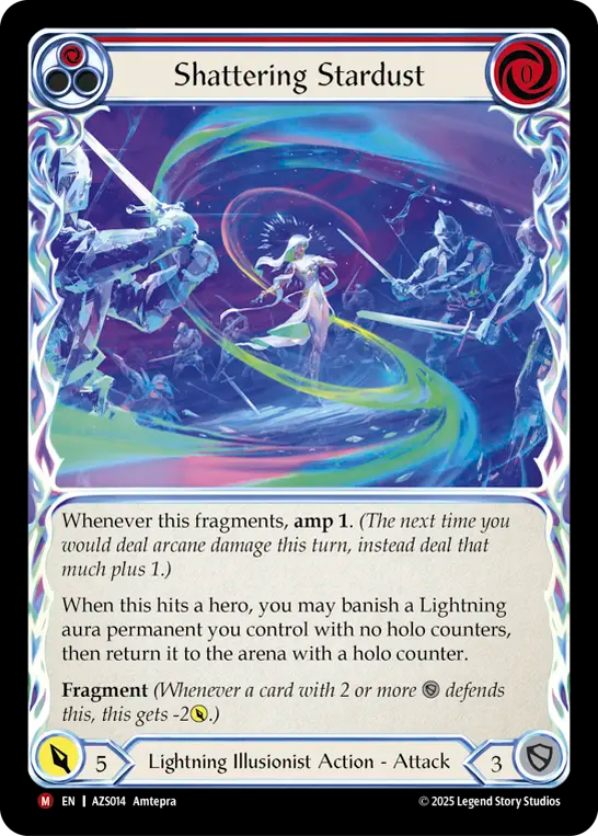 Shattering Stardust (Red)