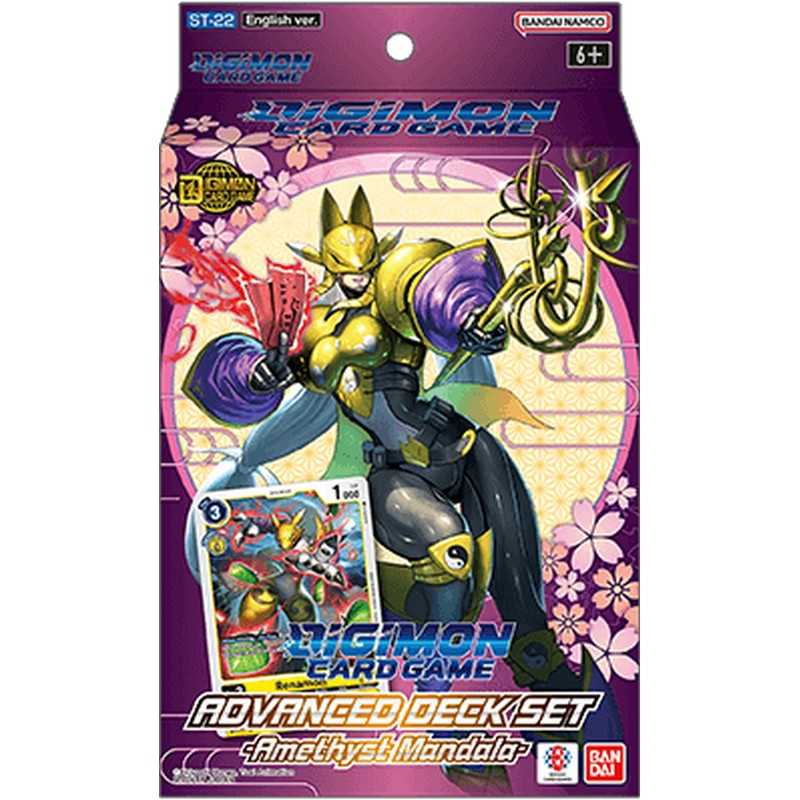 Digimon Card Game: Advanced Deck - Amethyst Mandala ST-22