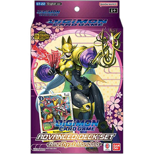 Digimon Card Game: Advanced Deck - Amethyst Mandala ST-22