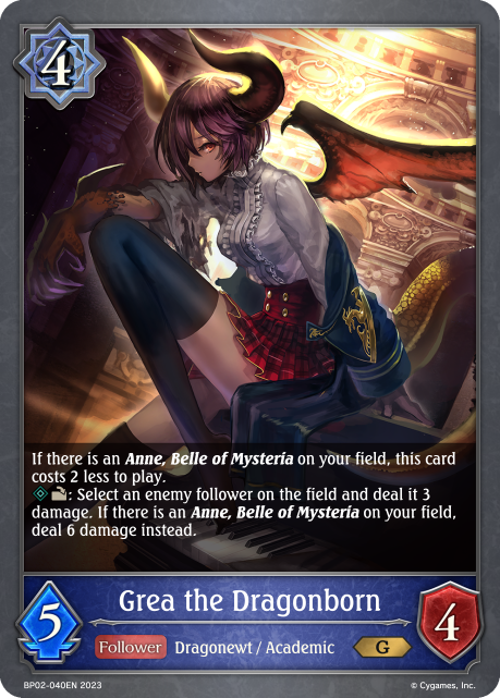 Grea l'Enfant de Dragon