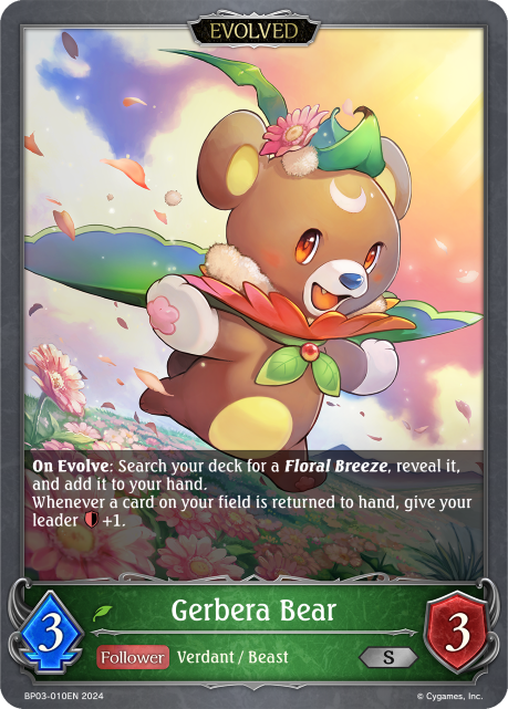 Gerbera Bear (évolué)