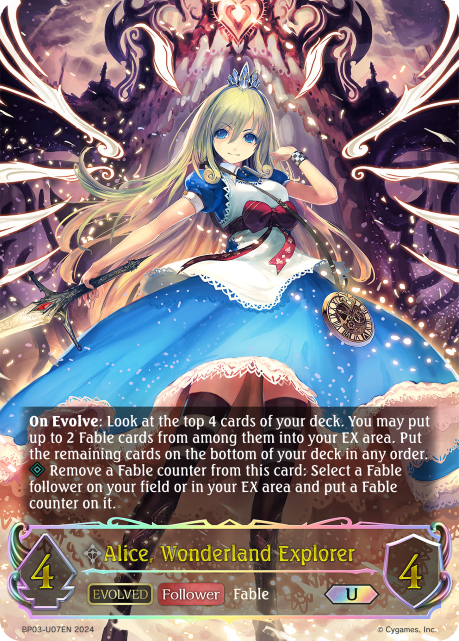 Alice, Wonderland Explorer (Evolved)