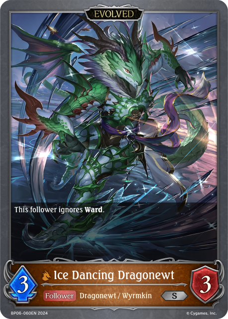 Ice Dancing Dragonewt (Evolved)