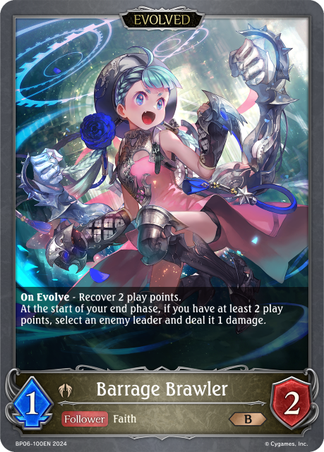 Bagarreur de barrage (évolué)