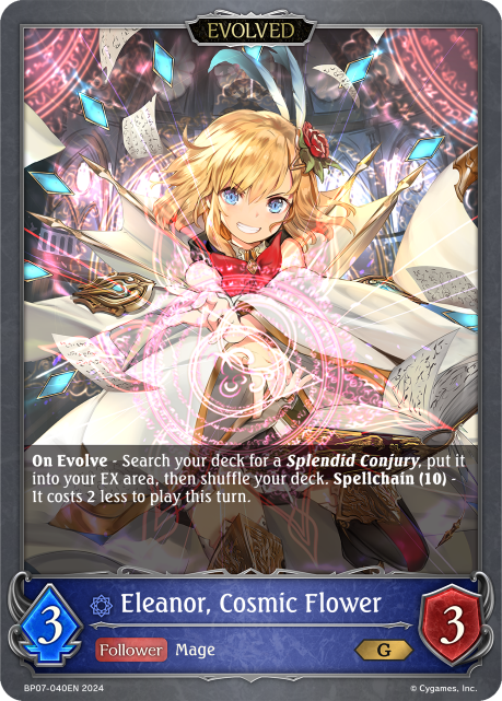 Eleanor, Cosmic Flower (Evolved)