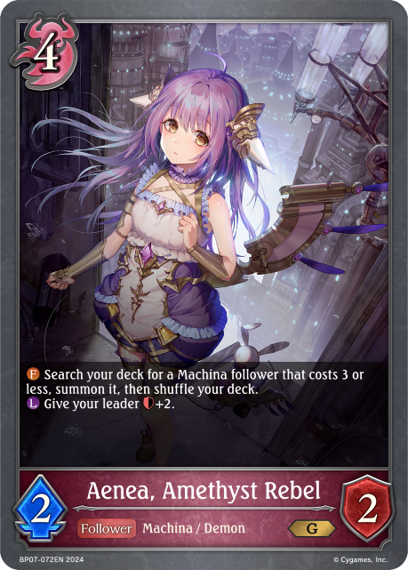 Aenea, Amethyst Rebel