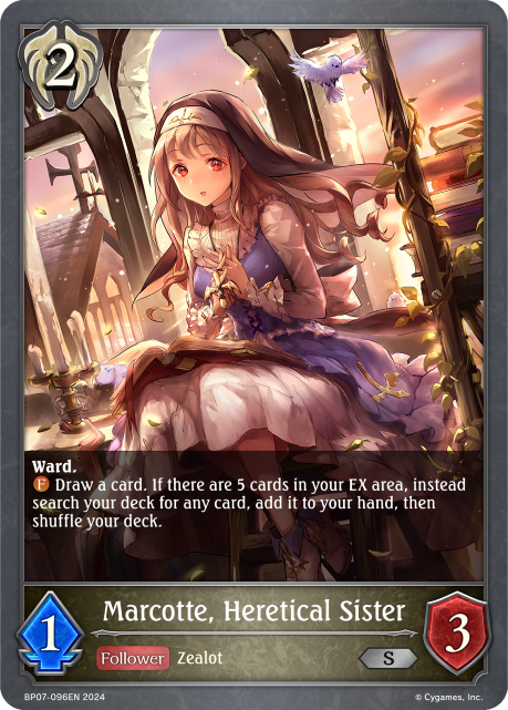 Marcotte, Heretical Sister