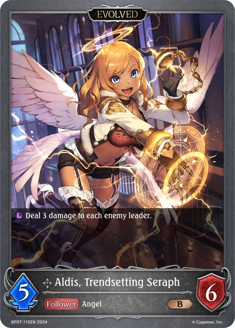 Aldis, Trendsetting Seraph (Evolved)