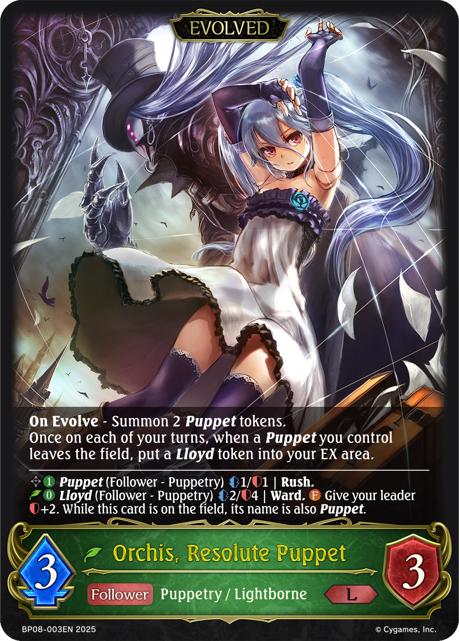 Orchis, Resolute Puppet // Orchis, Vengeful Puppet