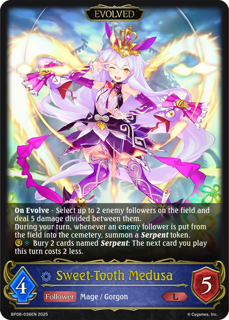 Sweet-Tooth Medusa (Evolved)