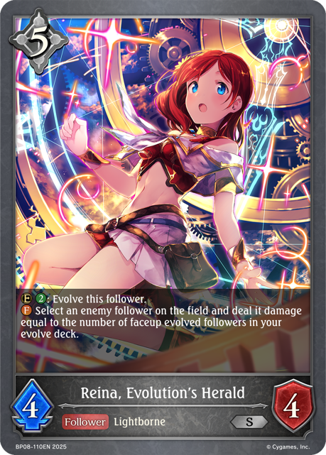 Reina, Evolution's Herald