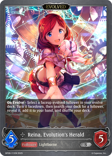 Reina, Evolution's Herald (Evolved)