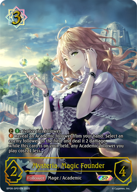 Mysteria, Magic Founder