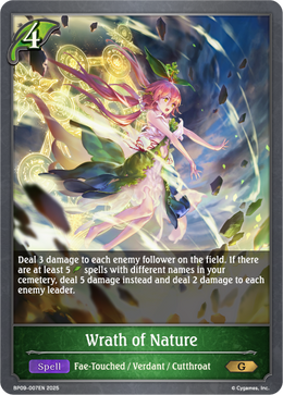 Wrath of Nature