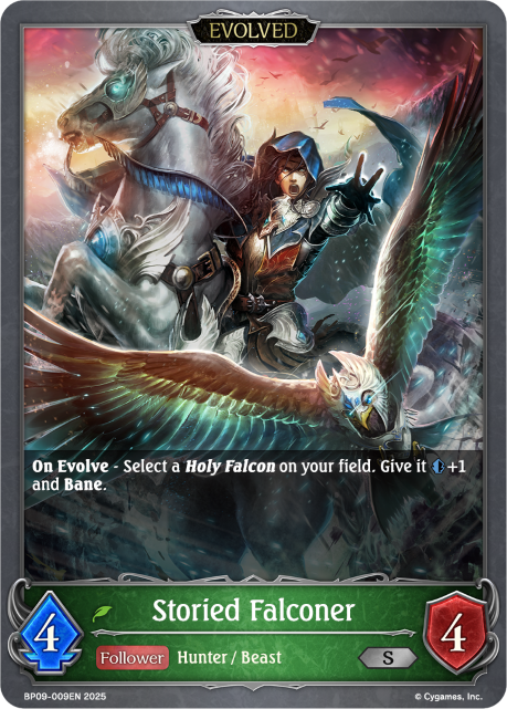 Storied Falconer (Evolved)
