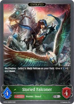 Storied Falconer (Evolved)