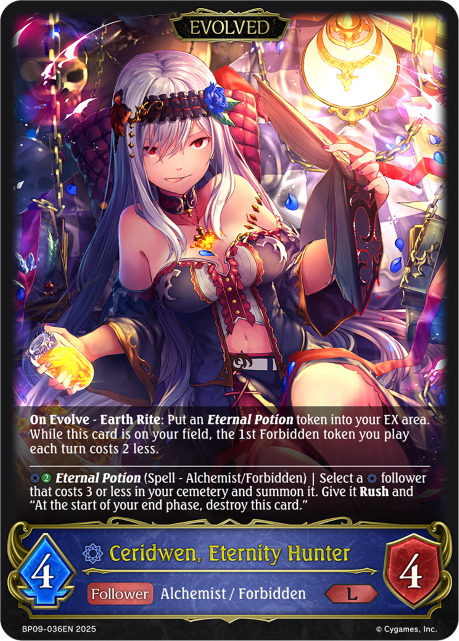 Ceridwen, Eternity Hunter (Evolved)