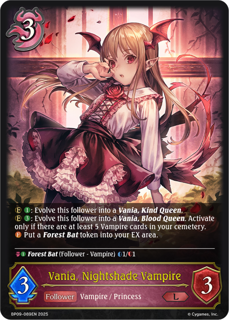 Vania, Nightshade Vampire