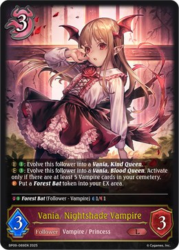 Vania, Nightshade Vampire