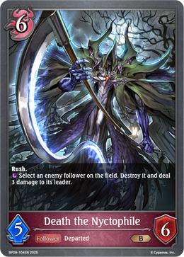 Death the Nyctophile