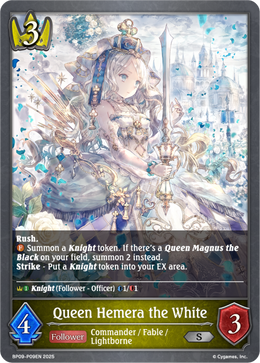 Queen Hemera the White