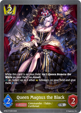 Queen Magnus the Black