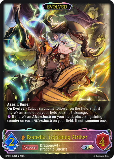 Romelia, Lightning Striker (Evolved) 