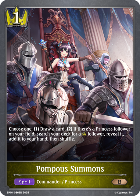 Pompous Summons