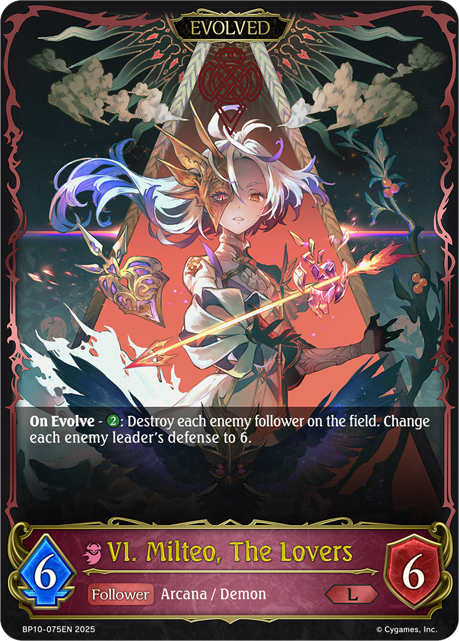 VI. Milteo, The Lovers (Evolved)