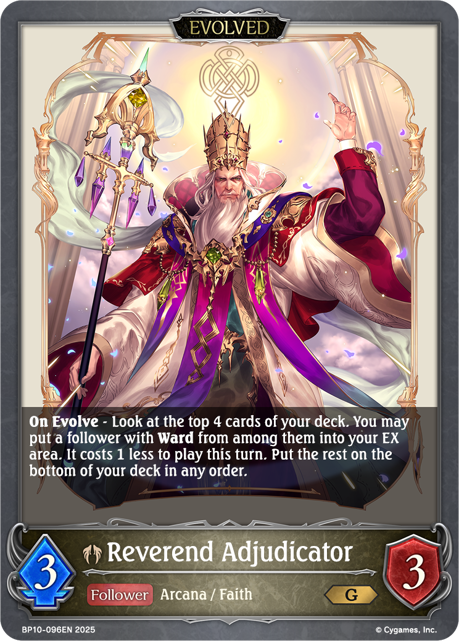 Reverend Adjudicator (Evolved)