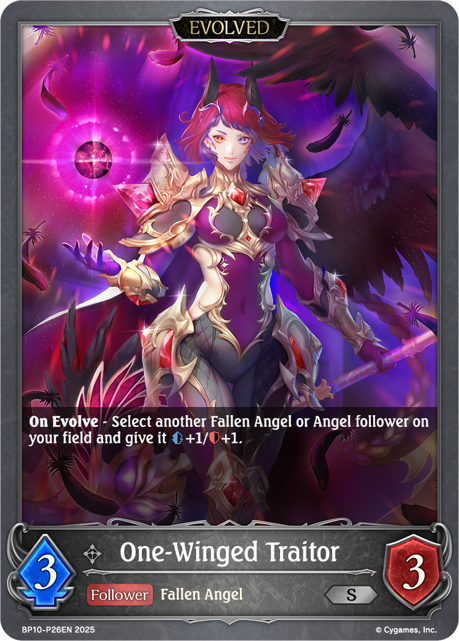 One-Winged Traitor (Evolved) 