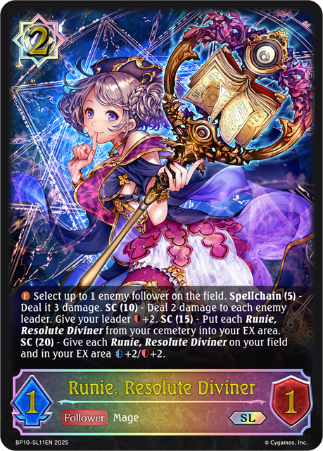 Runie, Resolute Diviner 