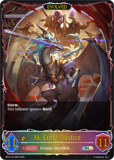 XI. Erntz, Justice (Evolved) 