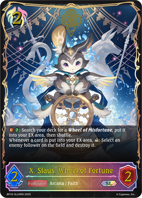 X. Slaus, Wheel of Fortune 