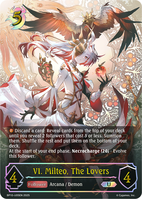 VI. Milteo, The Lovers 